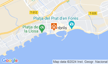 Mapa Cambrils Apartamento 92761