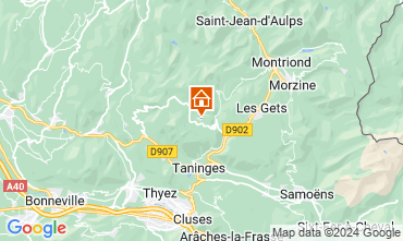 Mapa Praz de Lys Sommand Apartamento 120433