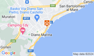 Mapa Diano Marina Apartamento 106973