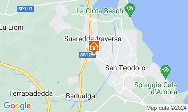 Mapa San Teodoro Apartamento 121593