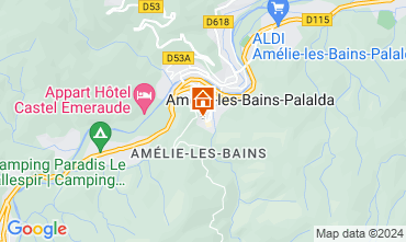 Mapa Amlie-Les-Bains Estudio 106653