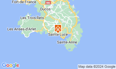 Mapa Sainte Luce Apartamento 126673