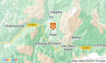 Mapa Alpe d'Huez Apartamento 107207