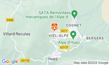 Mapa Alpe d'Huez Apartamento 107207