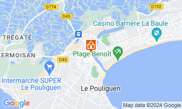 Mapa La Baule Apartamento 128896