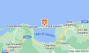 Mapa Gargano Apartamento 33077