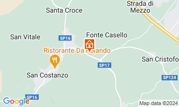 Mapa Pesaro Apartamento 67543