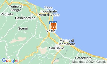 Mapa Vasto Apartamento 69641