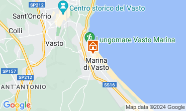 Mapa Vasto Apartamento 69641