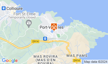 Mapa Port Vendres Apartamento 107179