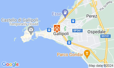 Mapa Gallipoli Apartamento 127278