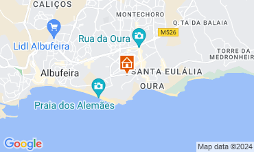 Mapa Albufeira Casa 98350