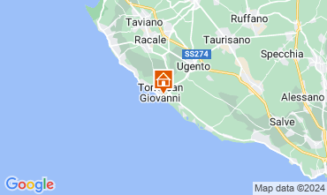 Mapa Ugento - Torre San Giovanni Apartamento 121699