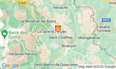 Mapa Serre Chevalier Chalet 118830