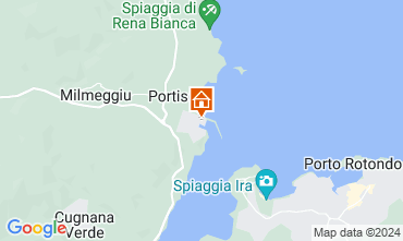 Mapa Portisco Apartamento 119121