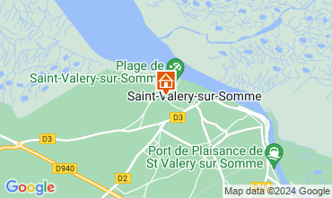 Mapa Saint Valry sur Somme Casa rural 81455