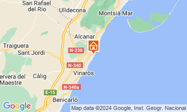 Mapa Vinaroz Villa 53548