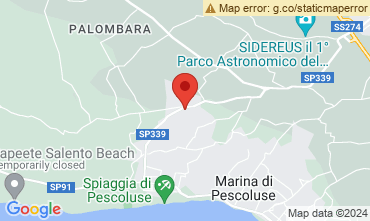 Mapa Pescoluse Villa 127477