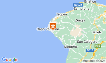 Mapa Tropea Apartamento 129018