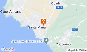 Mapa Tropea Apartamento 129018