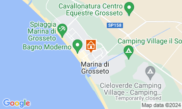 Mapa Marina di Grosseto Apartamento 91947