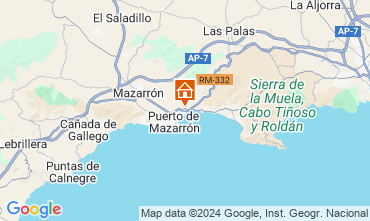 Mapa Puerto de Mazarrn Apartamento 129157