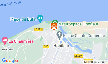 Mapa Honfleur Apartamento 72449