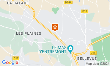 Mapa Aix en Provence Apartamento 111513