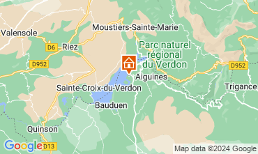 Mapa Les Salles sur Verdon Apartamento 77282