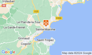 Mapa Sainte Maxime Casa 22491