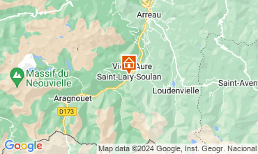 Mapa Saint Lary Soulan Estudio 65664
