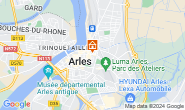Mapa Arles Casa 116355
