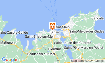 Mapa Dinard Casa 55527