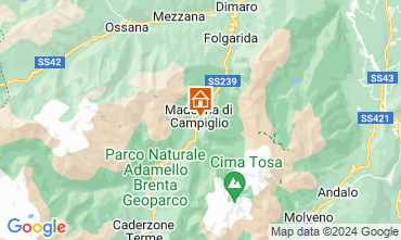 Mapa Madonna di Campiglio Estudio 92365