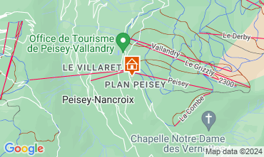 Mapa Peisey-Vallandry Apartamento 4750