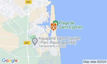 Mapa Saint Cyprien Apartamento 8720