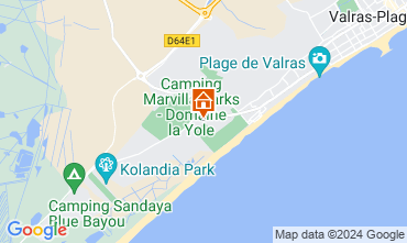 Mapa Valras-Plage Casa 106669