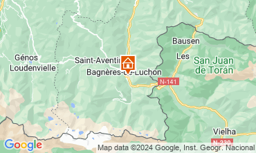 Mapa Luchon Superbagneres Apartamento 29115