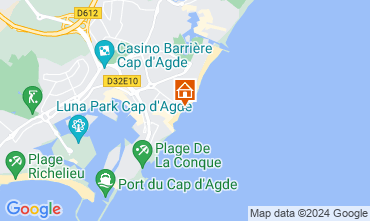 Mapa Cap d'Agde Apartamento 105870