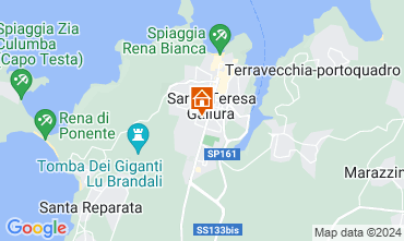 Mapa Santa Teresa di Gallura Apartamento 127777