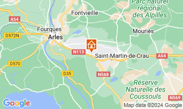 Mapa Arles Casa rural 119570