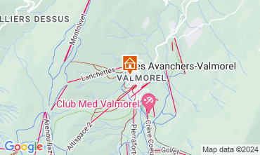 Mapa Valmorel Apartamento 66025