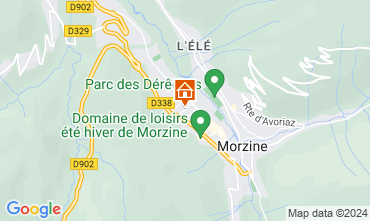 Mapa Morzine Apartamento 128145