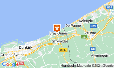 Mapa Bray-Dunes Apartamento 111158