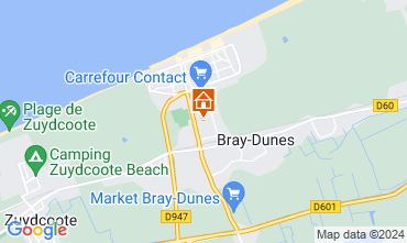 Mapa Bray-Dunes Apartamento 111158