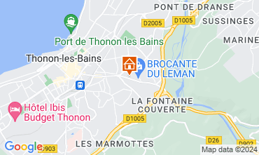 Mapa Thonon Les Bains Apartamento 110536