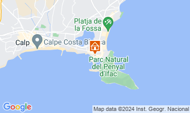 Mapa Calpe Apartamento 127722