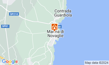 Mapa Marina di Novaglie Apartamento 84450