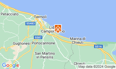 Mapa Termoli Apartamento 92898