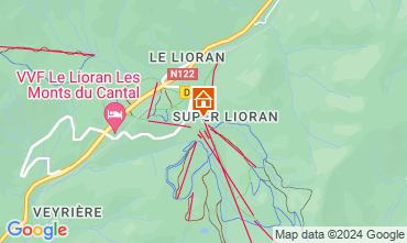 Mapa Le Lioran Estudio 50874